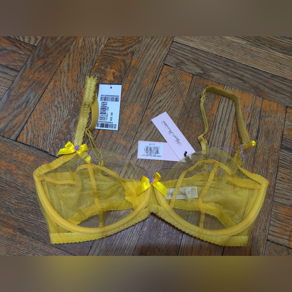 Agent Provocateur Yellow Lilac Lorna 34E